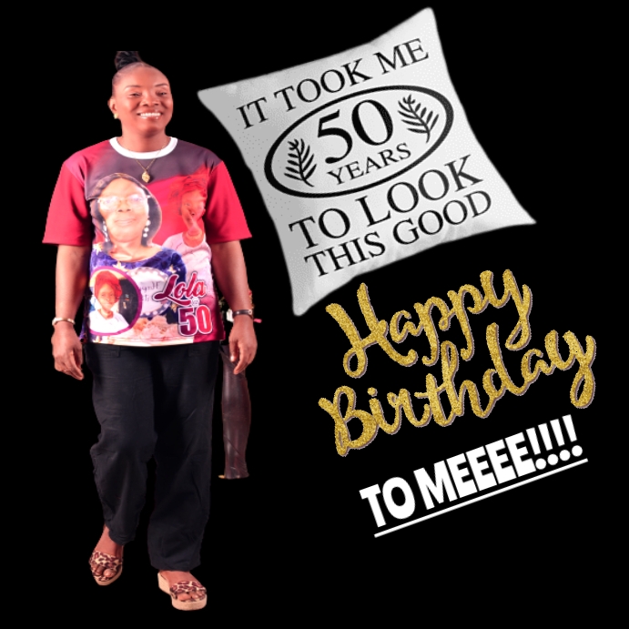 Birthday flier (1) Instagram Post template