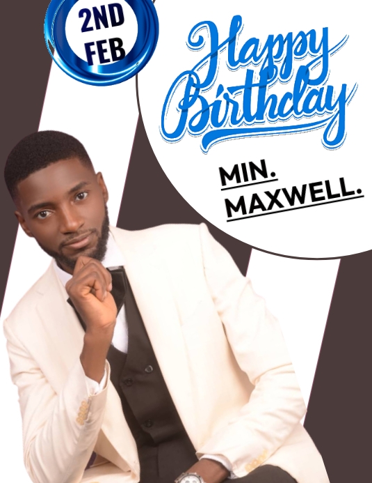 Birthday flier (4) Flyer (US Letter) template
