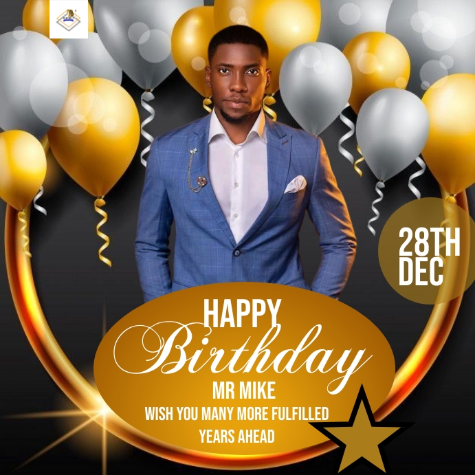 Birthday flyer (79) Instagram Post template
