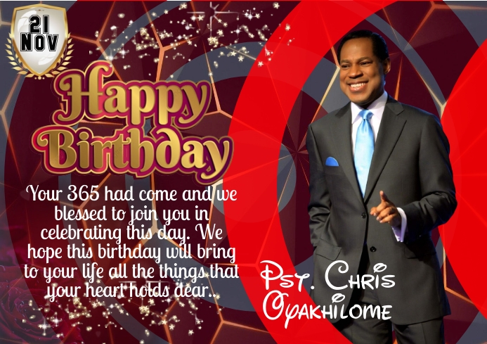 Birthday flyer (1) A4 template