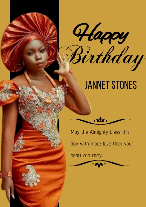Birthday flyer (21) A4 template
