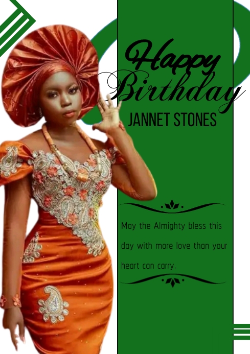 Birthday flyer (23) A4 template