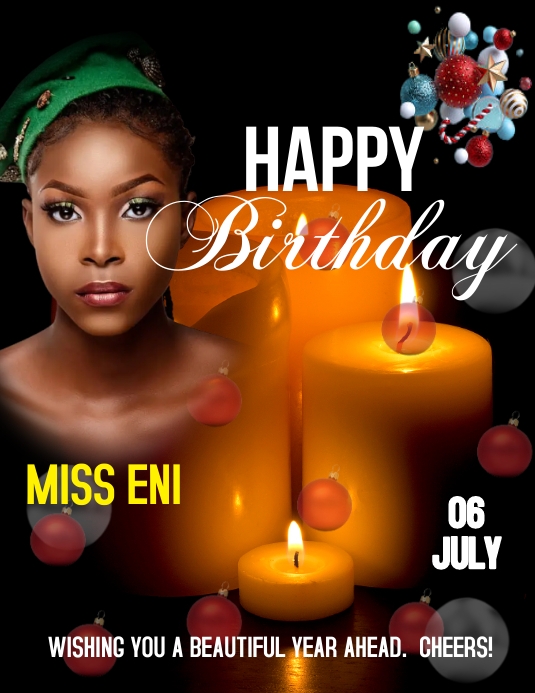 Birthday flyer (29) template