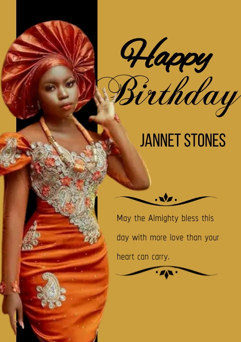 Birthday flyer (31) A4 template
