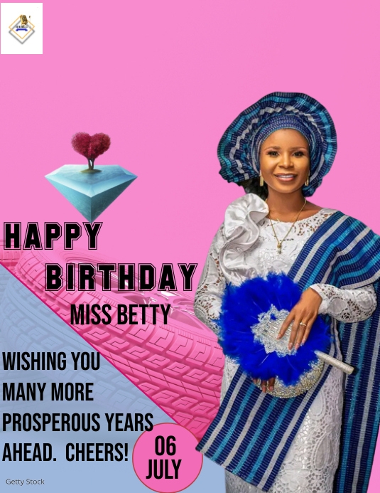 Birthday flyer (56) template