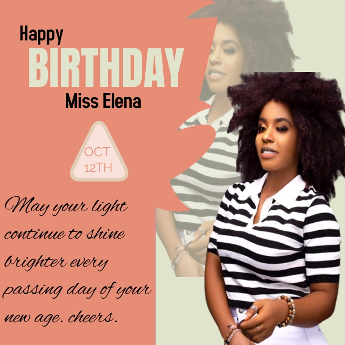 birthday flyer (8) Instagram Post template