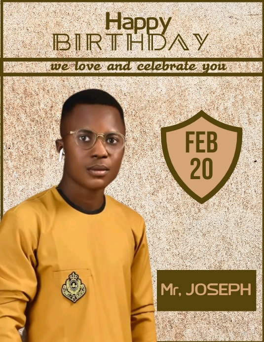 Birthday flyer (9) template