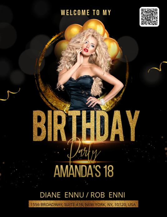 Copy of Birthday Flyer PosterMyWall