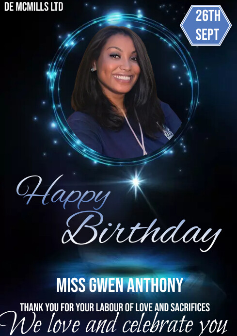 Birthday flyer Template | PosterMyWall