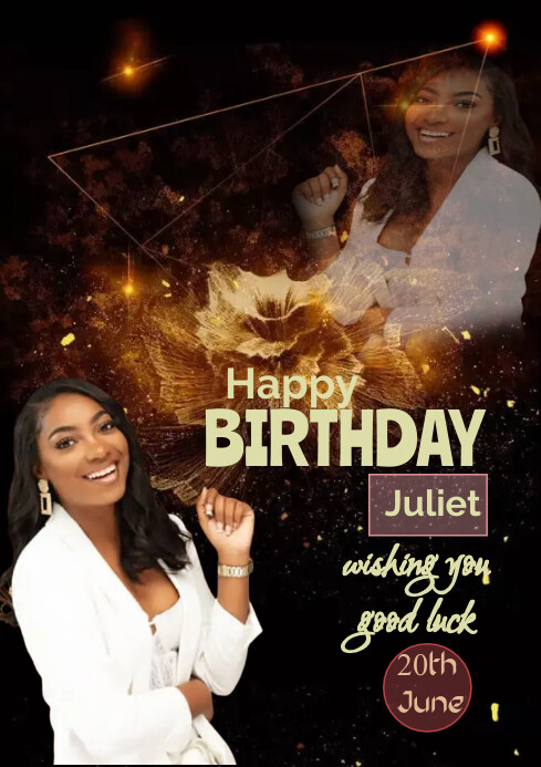 Birthday flyer Template | PosterMyWall
