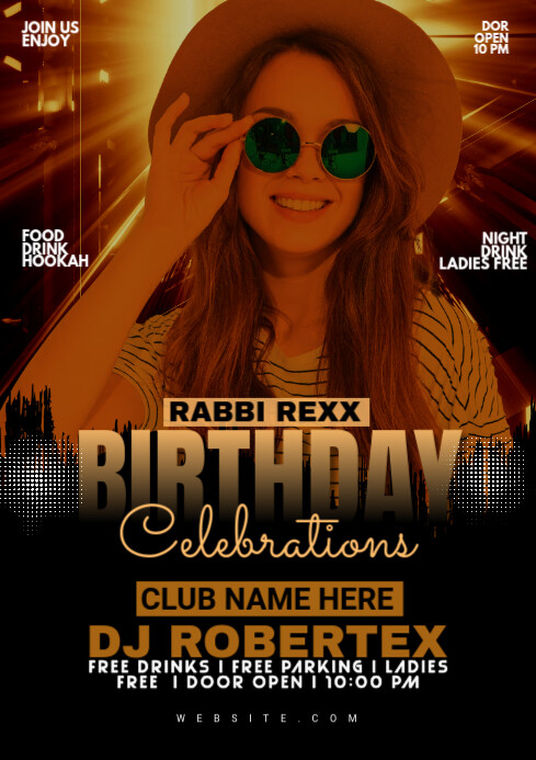 Birthday Flyer Template PosterMyWall Birthday Flyer Template PosterMyWall
