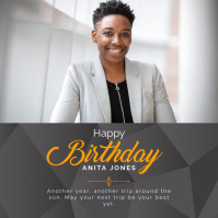 Birthday Instagram post Template | PosterMyWall