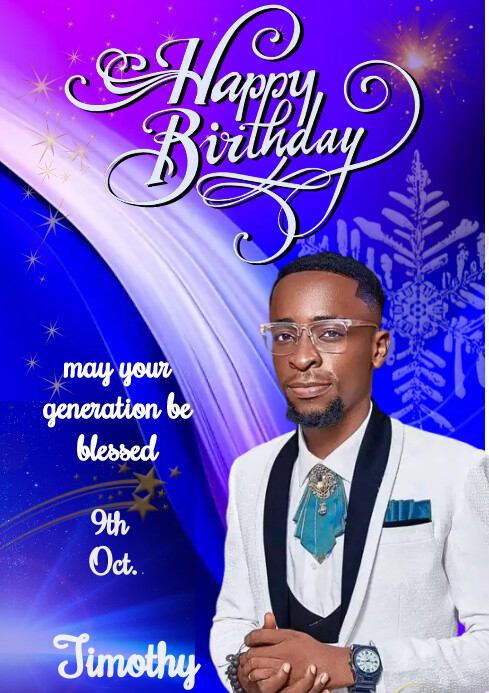 Birthday flyer Template | PosterMyWall