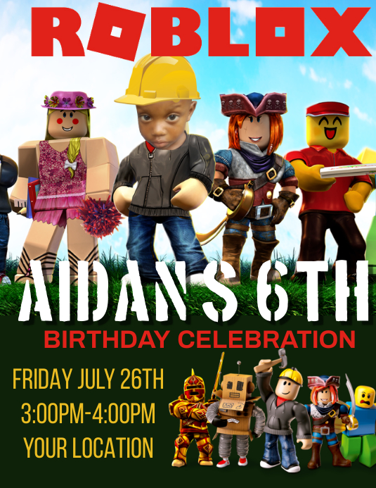 Birthday Flyer Template Postermywall