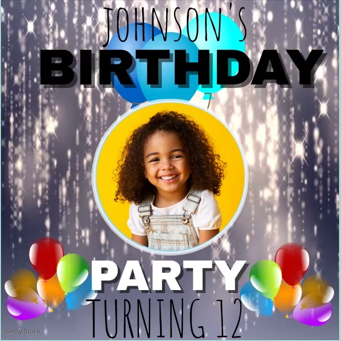 Birthday flyer Template | PosterMyWall