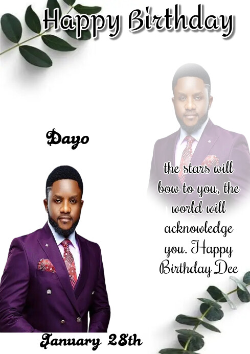 Birthday Flyer Template PosterMyWall
