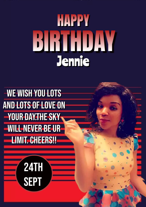 Birthday flyer Template | PosterMyWall