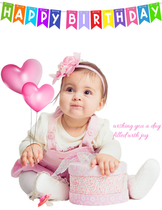 birthday flyer template