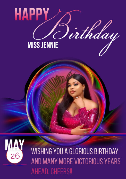 Birthday flyer Template | PosterMyWall