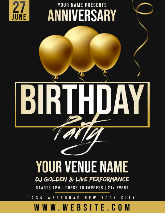 Brochure De Modele Flyer Anniversaire Postermywall Brochure De Modele Flyer Anniversaire Postermywall