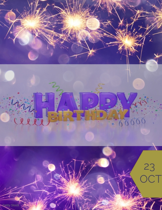 Birthday flyers Template PosterMyWall Birthday flyers Template PosterMyWall