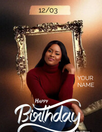 Birthday flyers template