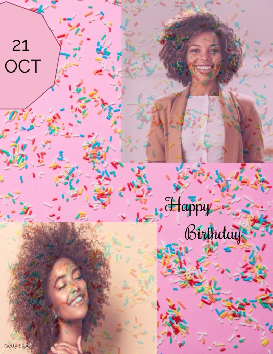 Birthday flyers Template PosterMyWall