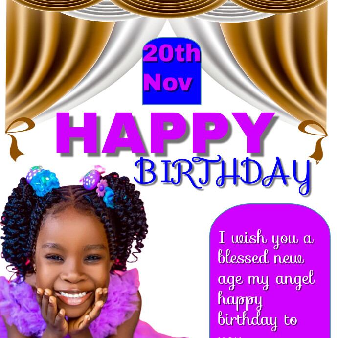 Birthday flyers template PosterMyWall Birthday flyers template PosterMyWall
