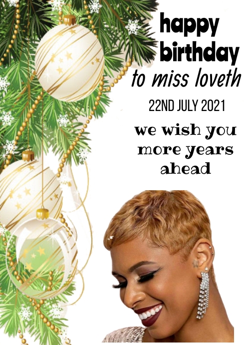 Birthday flyyer (1) A4 template