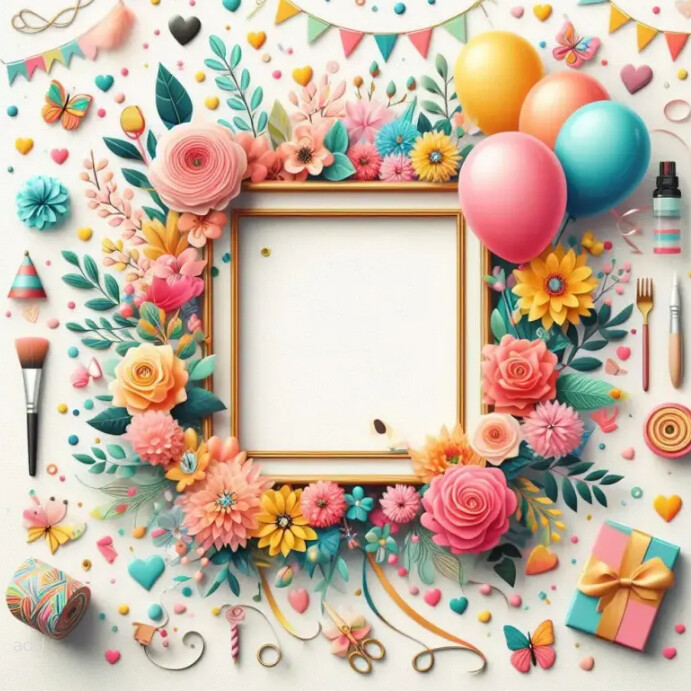 Birthday Frame Samples Birthday Frame Template | PosterMyWall
