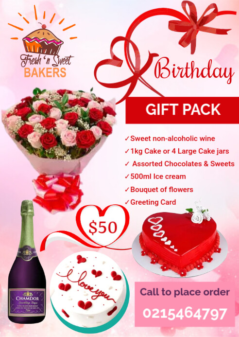 BIRTHDAY GIFT Template PosterMyWall