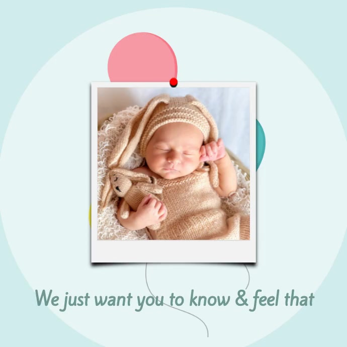 Birthday Greeting with slideshow of celebrant Template | PosterMyWall