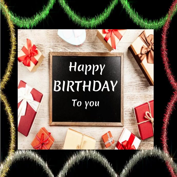 Birthday Instagram post Template PosterMyWall