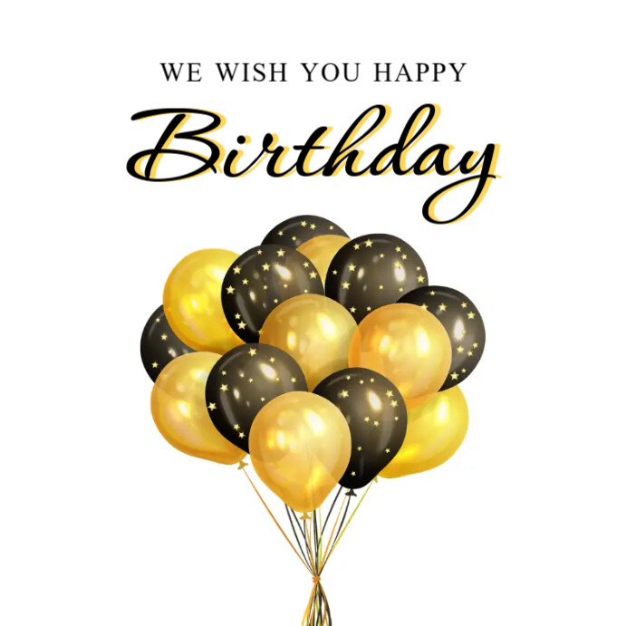 Birthday Instagram Post template