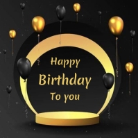 Birthday Instagram post Template | PosterMyWall
