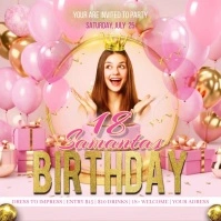 Birthday Instagram Post template