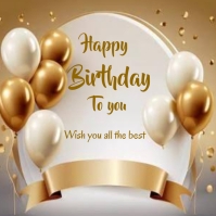 Birthday Instagram post Template | PosterMyWall