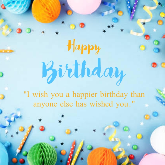 Birthday Instagram Post Template. PosterMyWall