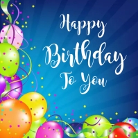 Birthday Instagram Post Template. | PosterMyWall