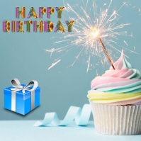 Birthday Instagram post template. | PosterMyWall