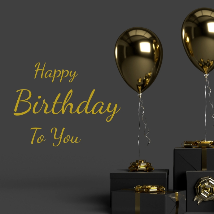 Birthday Instagram post template. | PosterMyWall