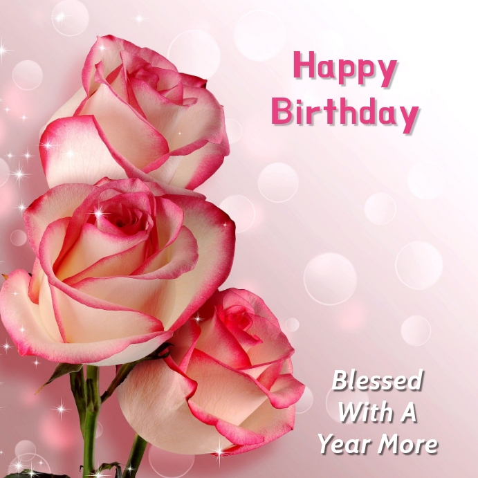 Birthday Instagram Template PosterMyWall
