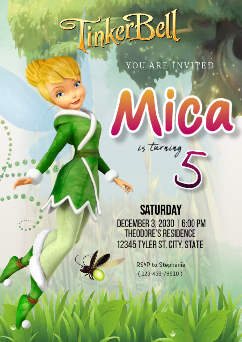 birthday invitation a4 Template | PosterMyWall