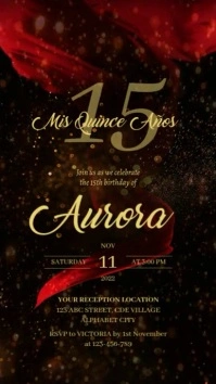 Birthday Invitation Template Instagram Story
