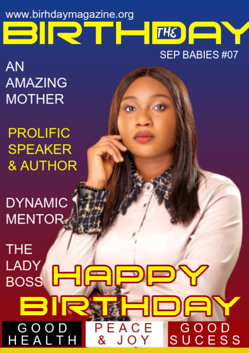Bday Magazine Birthday Magazine Cover A3 Template | PosterMyWall
