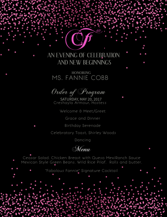 Modele Carte De Menu Anniversaire Postermywall Modele Carte De Menu Anniversaire Postermywall