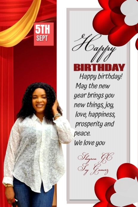 Birthday message Achievement celebration template design | PosterMyWall