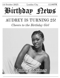 Birthday Nes poster ใบปลิว (US Letter) template