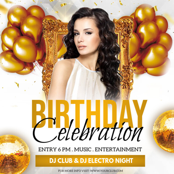 Modele Publication Instagram D Anniversaire Blanche Et Jaune Postermywall Modele Publication Instagram D Anniversaire Blanche Et Jaune Postermywall