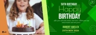 birthday party birthday poster birthday templ Facebook Cover Photo template